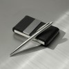 Gift Set with Leather Business Card Case and Pen