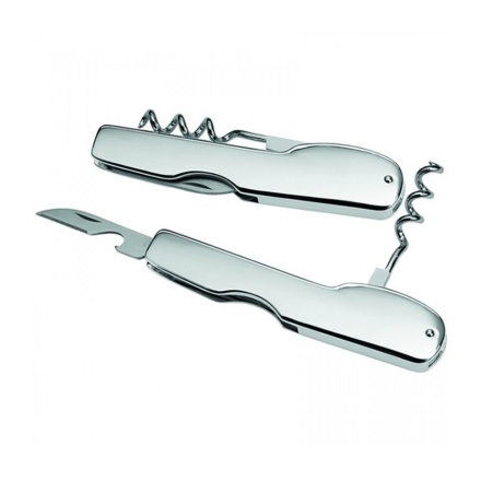 Silver Waiters Knife Corkscrew and Foil Cutter